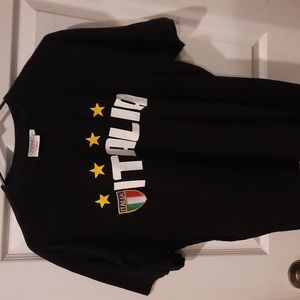 Italia shirt with embroidered shield
